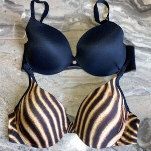 34C DKNY & Triumph bra bundle.  Triump is sweat wicking fast dry.